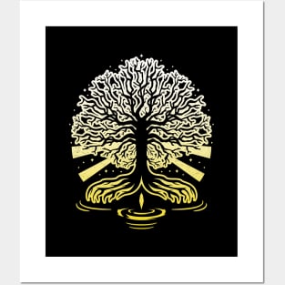 Golden Tree Grace Posters and Art